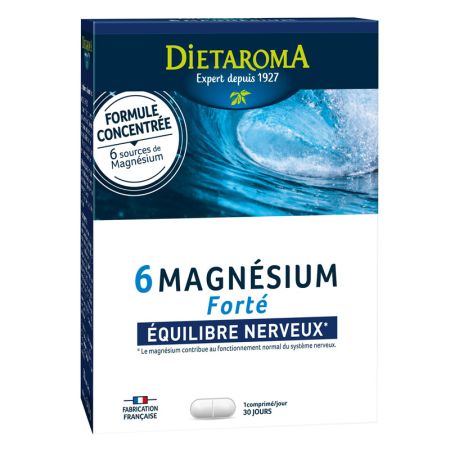 Magneziu Forte 6, 30 capsule, DietAroma