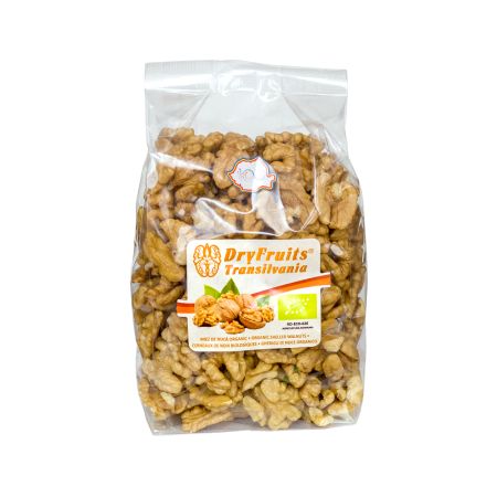 Miez de nuca ecologic, 400 g, Dry Fruits Transilvania