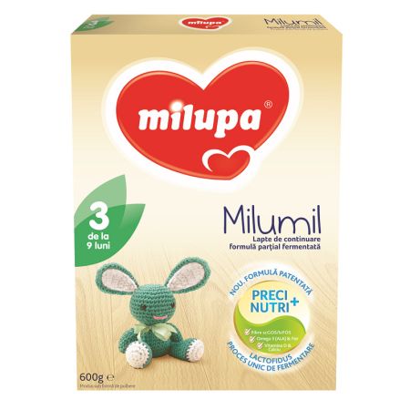 Milumil PreciNutri formula lapte de continuare, +9 luni, 600 gr, Milupa