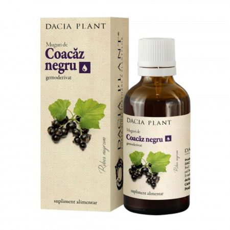 Muguri de coacaz negru germoderivat, 50 ml, Dacia Plant