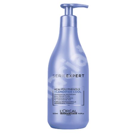 Sampon pentru neutralizarea tonurilor de galben Serie Expert Blondifier Cool, 500 ml, Loreal Professionnel