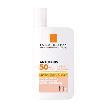 Anthelios Shaka Fluid Crema colorata de protectie solara pentru fata SPF 50+, 50 ml, La Roche-Posay