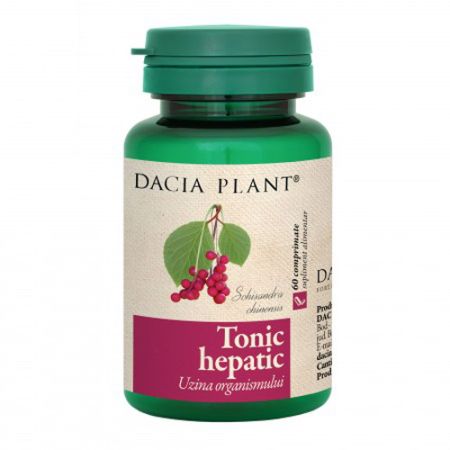 Tonic Hepatic, 60 capsule, Dacia Plant