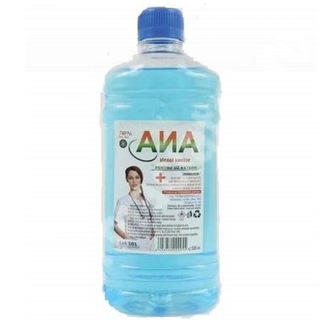 Alcool sanitar Ana 70%, 500 ml, Rydelko Polonia