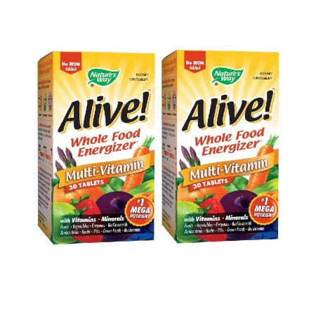 Pachet Alive, 2x30 tablete, Natures Way