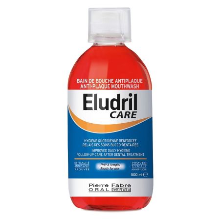 Apa de gura antiplaca, 500 ml, Eludril