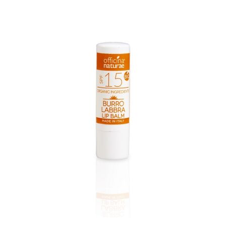 Balsam de buze Bio cu SPF 15, 5 gr, Officina Naturae