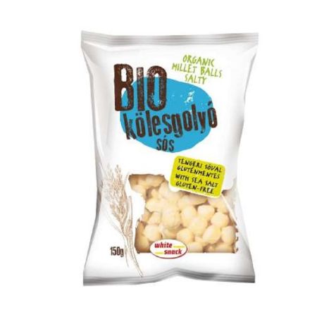 Bilute sarate din mei Bio, 150 g, White Snack