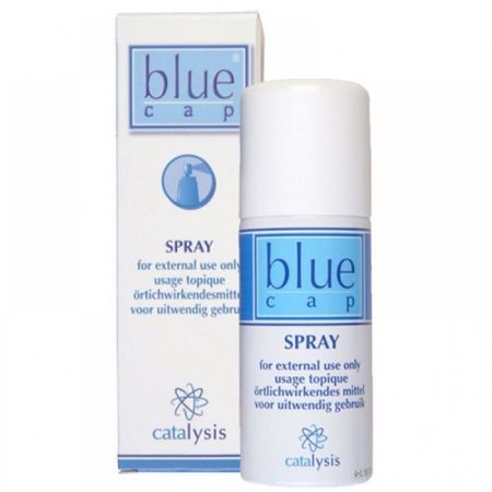 Spray pentru pielea cu tendinta de psoriazis Blue Cap, 100 ml, Catalysis