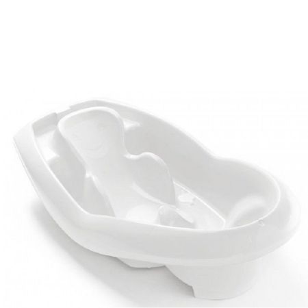 Cadita ergonomica cu suport anatomic Logoon White Lili, Thermobaby