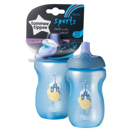 Cana Explora Sports, TT0080, 300ml ,Castel Albastru, Tommee Tippee