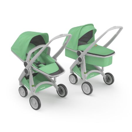 Carucior sistem 2In1,Grey Mint, Greentom