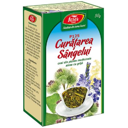 Ceai curatarea sangelui, 50 g, Fares