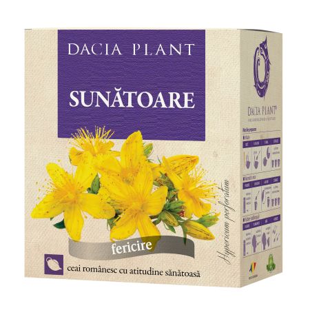 Ceai de sunatoare, 50 g, Dacia Plant