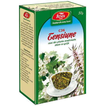 Ceai pentru Tensiune, 50 g, Fares