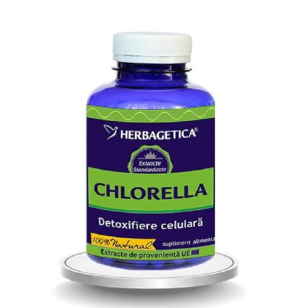 Chlorella, 120 capsule, Herbagetica