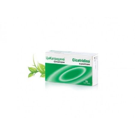 Supozitoare Cicatridina, 10 bucati, Farma-Derma