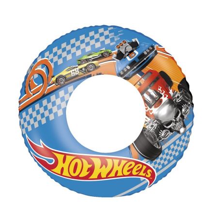 Colac gonflabil pentru inot, Hot Wheels, 56cm, B93401, Bestway