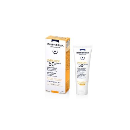 Crema cu protectie solara UVEBLOCK SPF 50+ Mineral, 40 ml, Isis Pharma