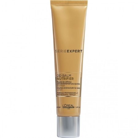 Crema leave-in pentru hranirea si protectia de exceptie a varfurilor deteriorate Nutrifier, 40 ml, Loreal Professionnel