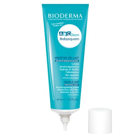 Crema tratament pentru scuame ABCDerm Babysquam, 40 ml, Bioderma