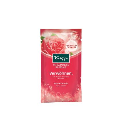 Cristale de baie spumante, Trandafir, 913252, 80 g, Kneipp