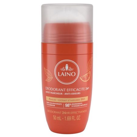 Deodorant roll-on 24h cu citrice, 50 ml, Laino