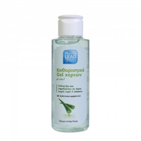 Dezinfectant gel cu Aloe Vera pentru maini, 100ml, Pharma Lead 