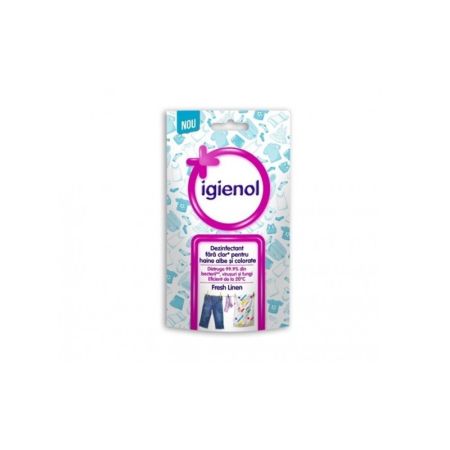 Dezinfectant lichid pentru haine Fresh Linen, 100 ml, Igienol