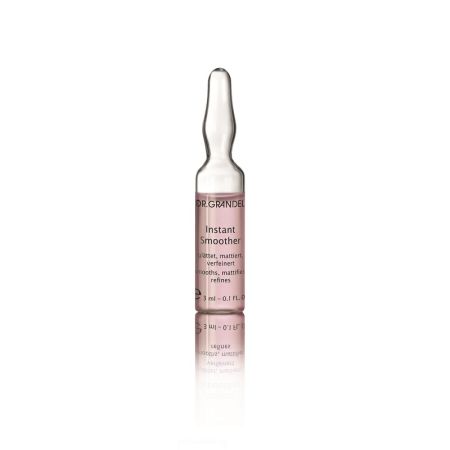 Fiola concentrata pentru un ten neted si fin, Instant Smoother, 3 ml, Dr Grandel