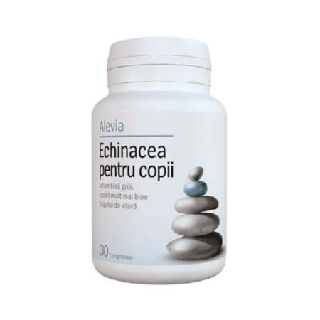 Echinacea 100 mg pentru copii, 30 capsule, Alevia