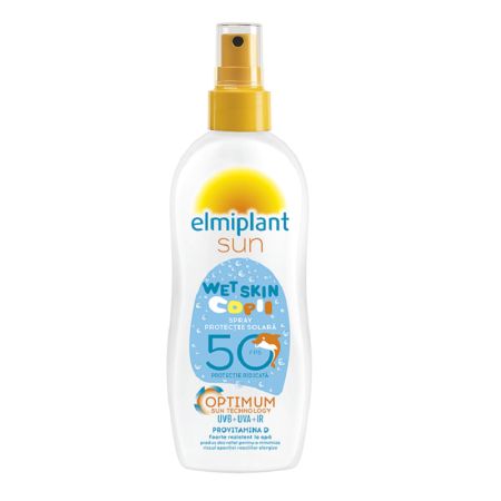 Spray Lotiune solara pentru copii, spf 50, 150 ml, Elmiplant