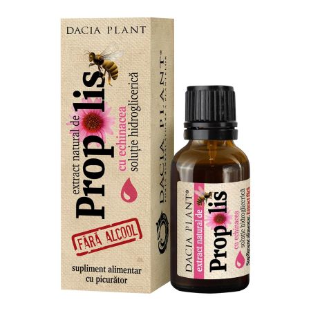 Extract natural de propolis cu echinacea, 20 ml