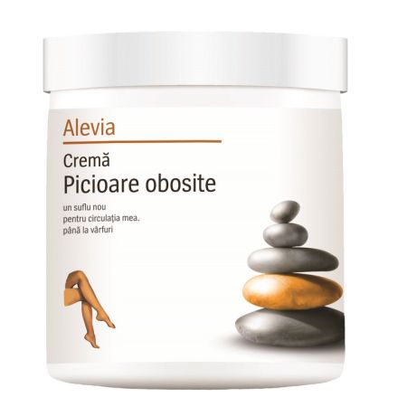 Crema pentru picioare obosite, 250gr, Alevia