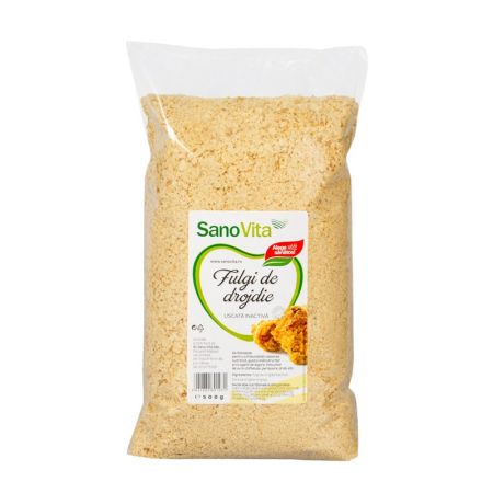 Fulgi de drojdie inactiva, 500 g, Sanovita