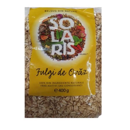 Fulgi de ovaz, 400g, Solaris