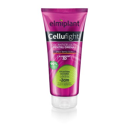 Gel anticelulitic pentru drenaj, Cellufight, 200 ml, Elmiplant