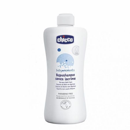 Gel de dus si sampon fara lacrimi,  0 luni, 200 ml, Chicco