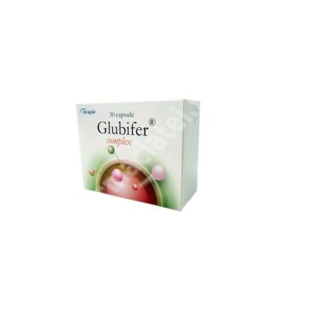 Glubifer Complex corectie deficit fier, 30 capsule, Terapia