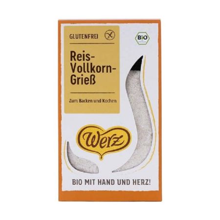 Gris Bio din orez fara gluten, 250 gr, Werz