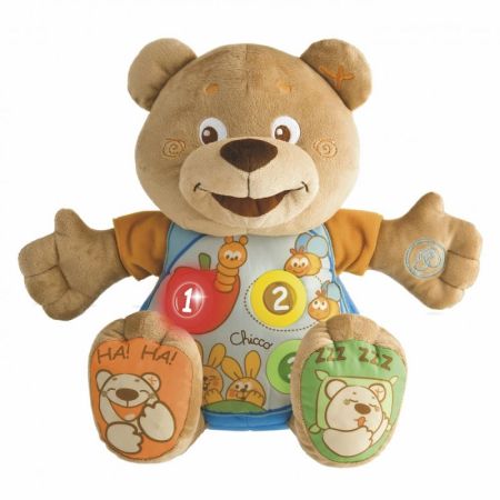 Ursuletul Teddy ,Cantam impreuna, 3 luni+, 60014-1, Chicco