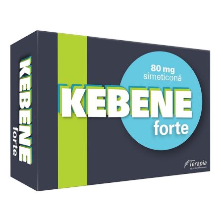 Kebene Forte Simeticona, 80mg, 25 capsule moi, Terapia