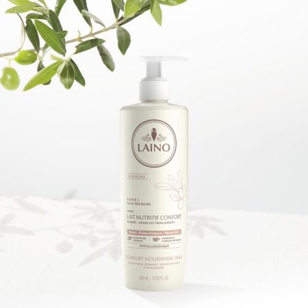 Lapte de corp hranitor, Confort Karite, 400 ml, Laino