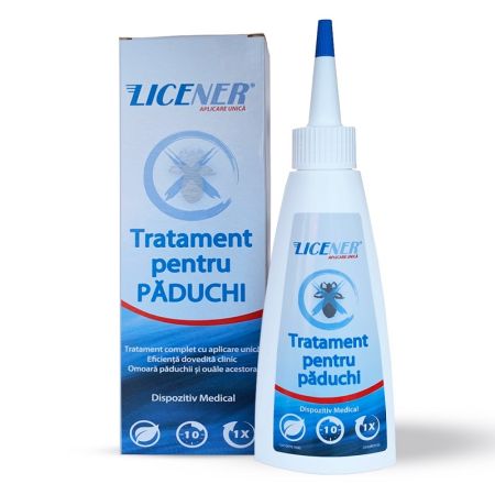 Tratament pentru paduchi Licener, 100 ml, Pronova Laboratories