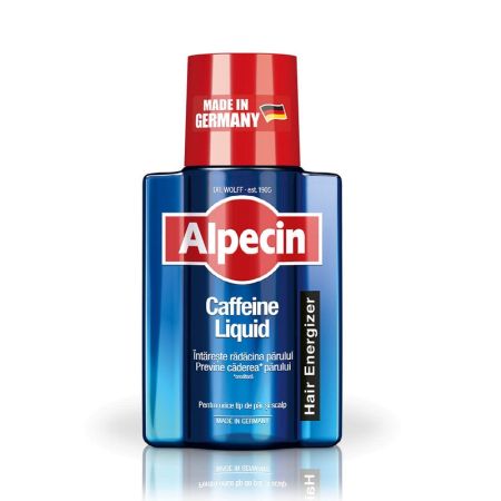 Lotiune energizanta pentru par Caffeine Liquid, 200 ml, Alpecin