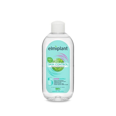 Lotiune Astringenta cu prebiotice, Skin Control, 200 ml, Elmiplant