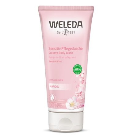 Lotiune de dus cu migdale pentru piele sensibila, 200 ml, Weleda