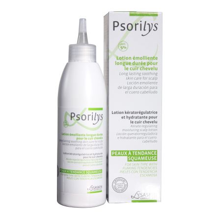 Lotiune pentru scalp cu efect emolient Psorilys, 150 ml, Lab Lysaskin