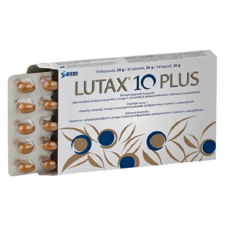 Lutax 10 Plus, 30 capsule, Santen