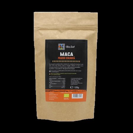 Maca Pulbere, 125 gr, Biosof